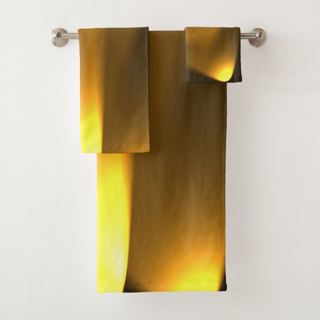 Golden Lights Bath Towel Set (Insitu)