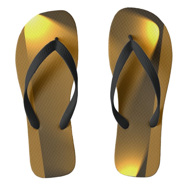 Golden Lights Flip Flops (Footbed)
