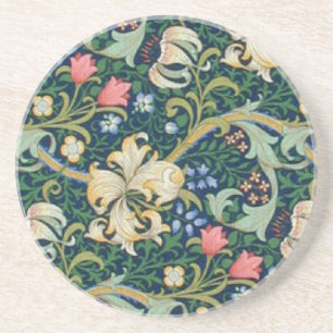 Golden Lilies Coaster