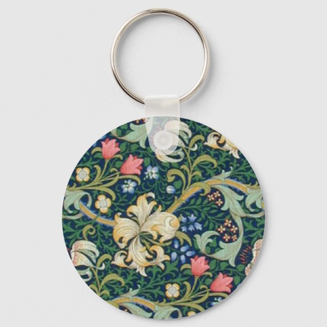 Golden Lilies Key Chain (Front)