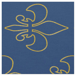 Golden Lily Contour + your background & ideas Fabric