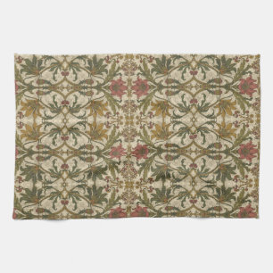 Golden Lily Wildflowers William Morris Kitchen Towel