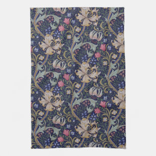 Golden Lily, William Morris Kitchen Towel