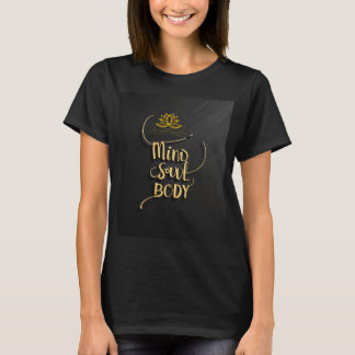 Golden Lotus "Mind, Soul, Body" Women's Basic T-Sh T-Shirt