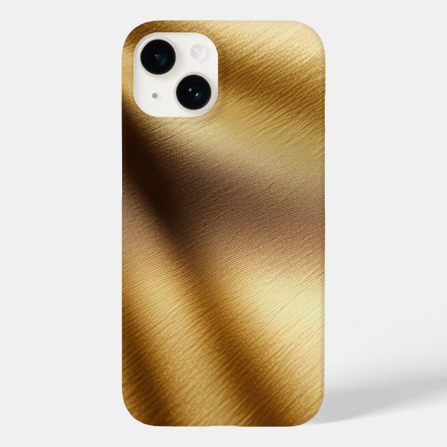 Golden Luxe: A Case Fit for Royalty/iPhone 14 Case (Back)