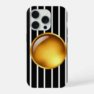 Golden Luxe Armour – Gold iPhone 15 Pro Case