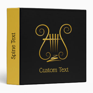 Golden Lyre Binder