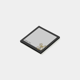 Golden Lyre Post-it Notes