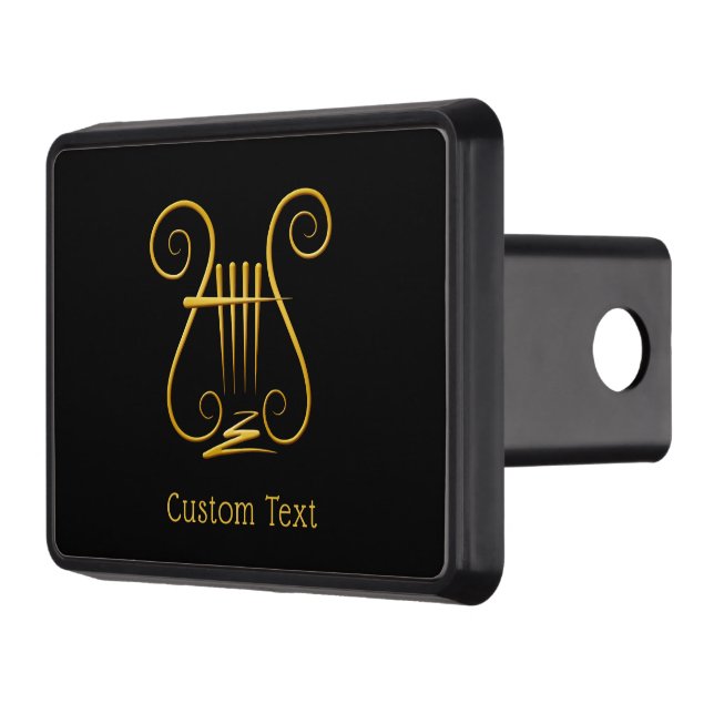 Golden Lyre Trailer Hitch Cover (Left)
