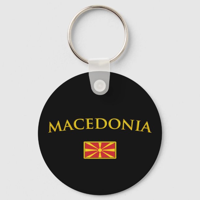 Golden Macedonia Keychain (Front)