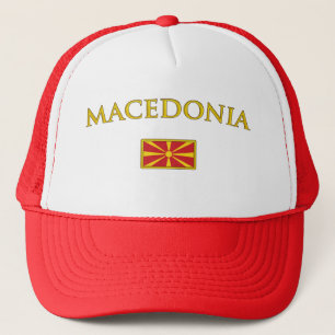 Golden Macedonia Trucker Hat