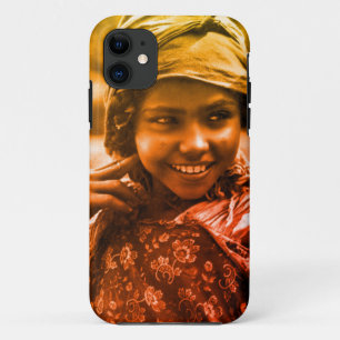 Golden Maghreb Tunisian Djerba girl woman Case-Mat iPhone 11 Case