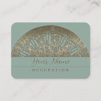 Golden Mandala - Carte de visite