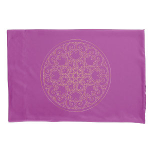 Golden Mandala - Pillow Case