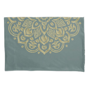 Golden Mandala - Pillowcase