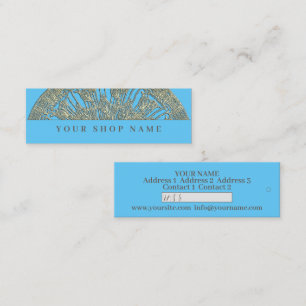 Golden Mandala - Price Tag - Business Card