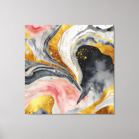 Golden Marble Whirls