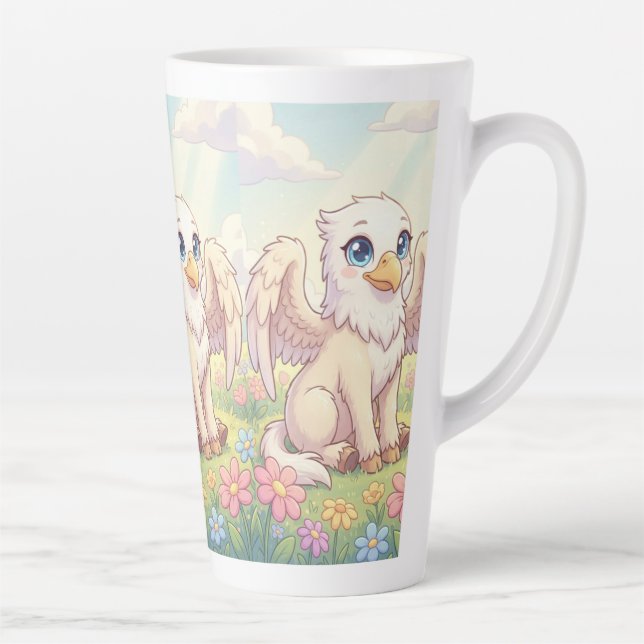 Golden Meadow Griffin Mug (Right)