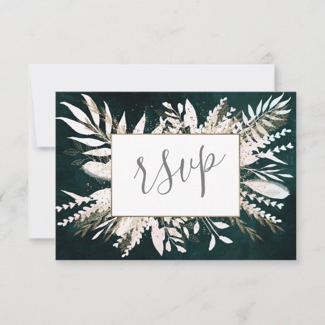 Golden Meadow RSVP Card (Front)