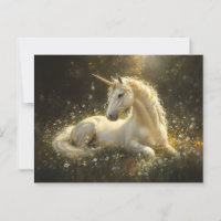 Golden Meadow Unicorn