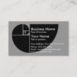 goldenratio business casards