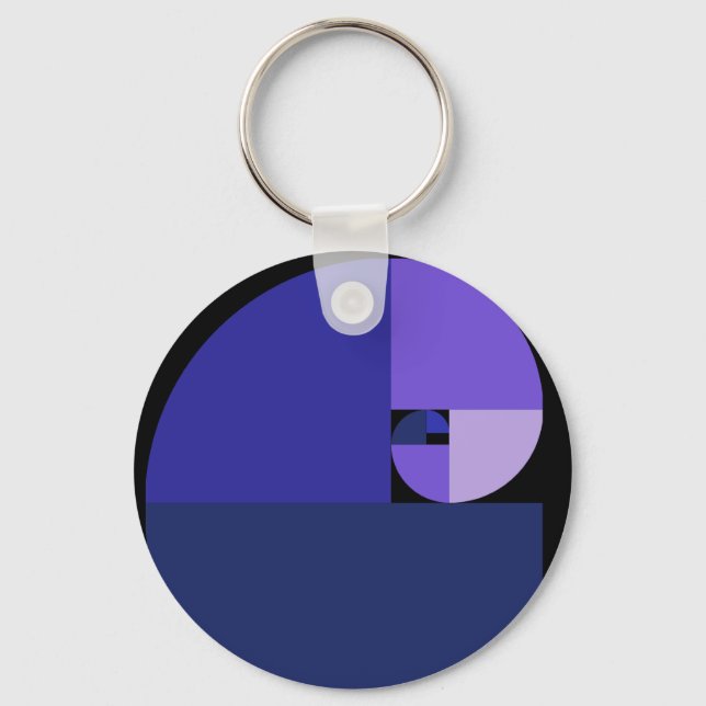 Golden Mean Keychain (Front)