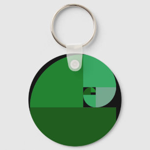 Golden Mean Keychain
