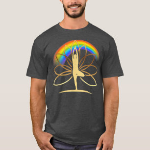 Golden Meditation Yoga  T-Shirt