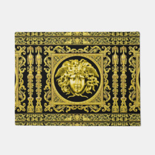 Golden Medusa Doormat