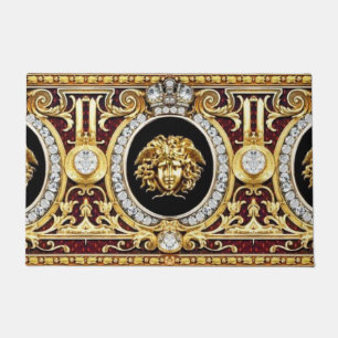 Golden Medusa Gems Doormat