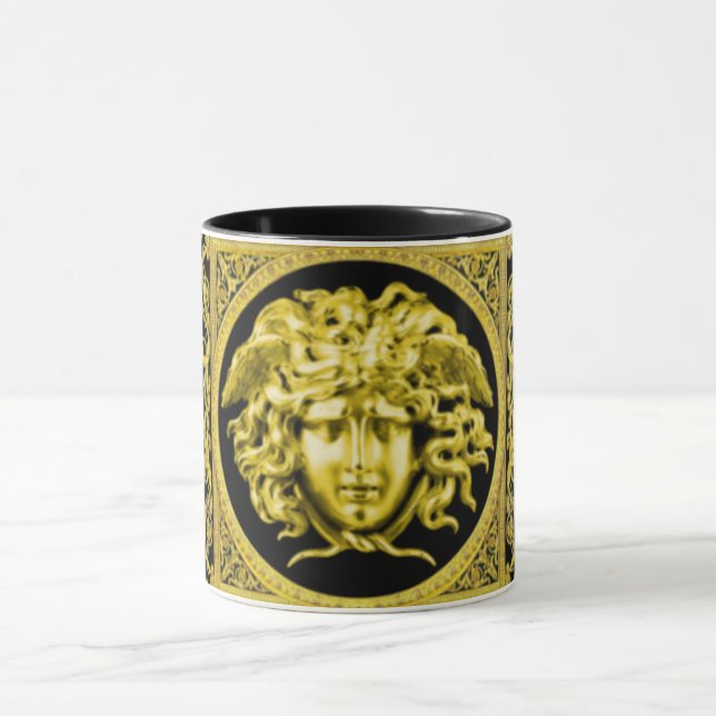 Golden Medusa of the French Empire Mug (Center)