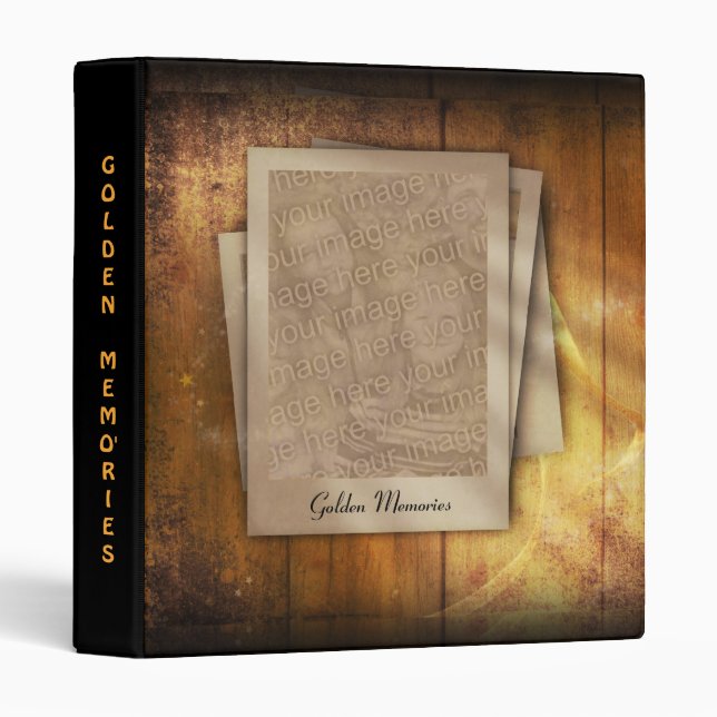 Golden Memories Binder (Front/Spine)