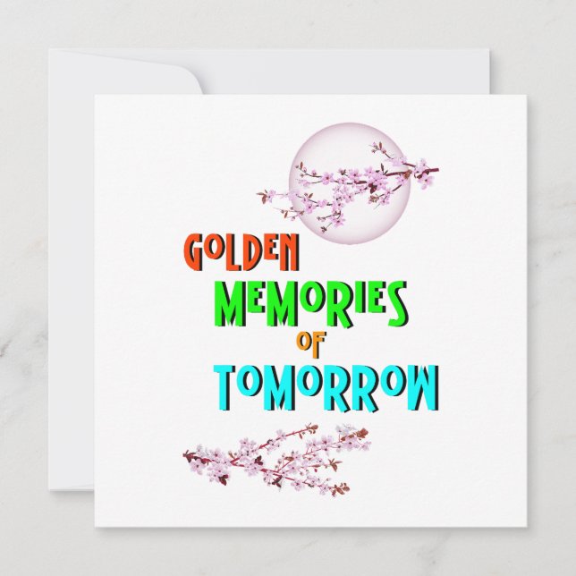Golden Memories Of Tomorrow blossoms Moon Sakura (Front)
