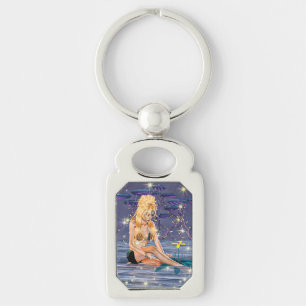 Golden Mermaid Keychain