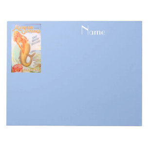 golden mermaid Thunder_Cove Notepad