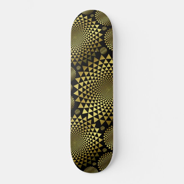 Golden Mind Scramble  Skateboard (Front)