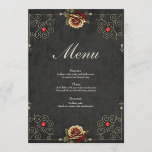 Golden moments of love.  menu