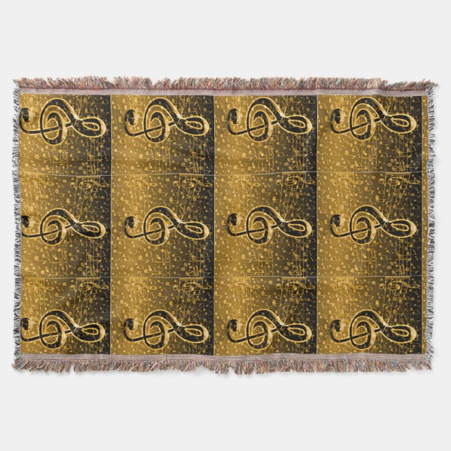 Golden Moments_ Throw Blanket (Front)