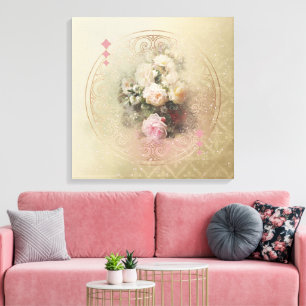 Golden Moments - Wrapped Canvas