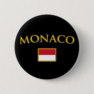 Golden Monaco 2 Inch Round Button