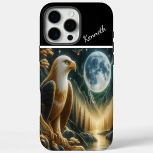 Golden Moonlit River iPhone 16 Pro Max Case