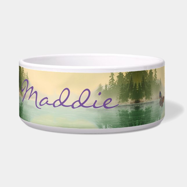 Golden Mountain Reflection personalized (Front)