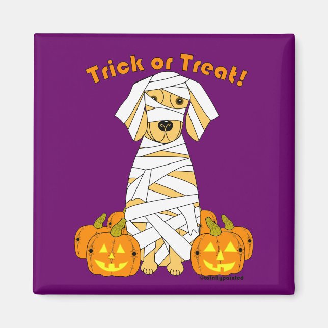 Golden Mummy Magnet (Front)