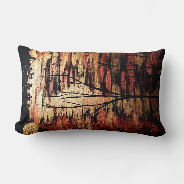 Golden Nights Lumbar PJ Miller Lumbar Pillow (Front)