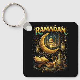 Golden Nights of Ramadan Keychain