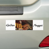 Golden Nugget Las Vegas Bumper Sticker (On Car)