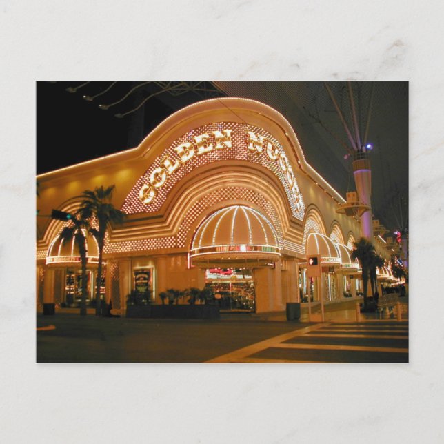 Golden Nugget Las Vegas Postcard (Front)