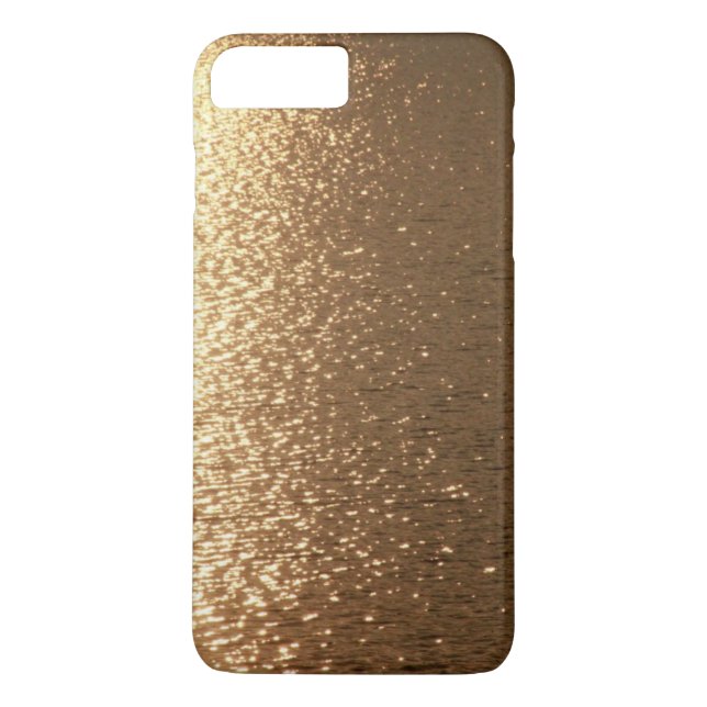 Golden Ocean Sunset Phone Case (Back)