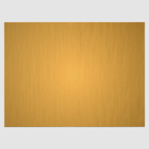 Golden Ochre Warm Tones Rustic Stylish Tissue Paper