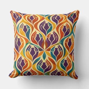 Golden Offering Throw Pillow